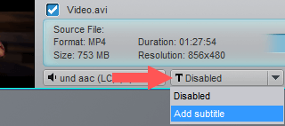 any video converter remove subtitles