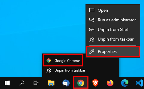 google chrome taskbar showing in fullscreen