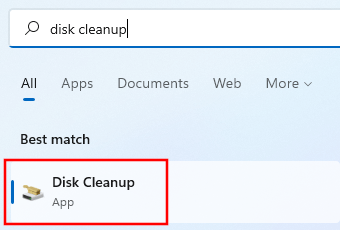 Open Disk Cleanup