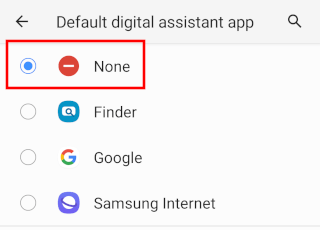 Remove Google Assistant from home button