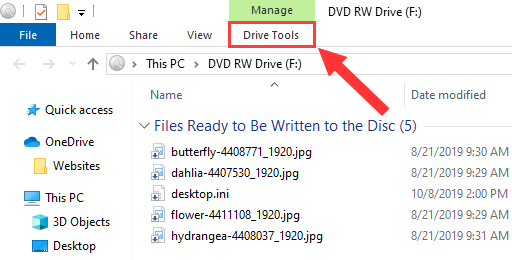 Windows 10 Drive Tools